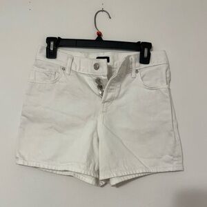 Express White Denim Shorts – Size 2